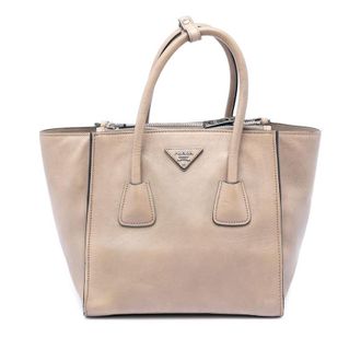 Prada Pre-owned Prada Small Glace Calf Twin Pocket Satchel Ladies 13IP0OF7M31YBJQP