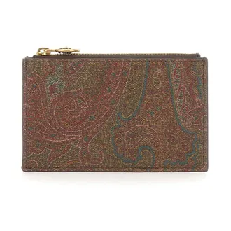 Etro Etro, Wallets & Cardholders, female, Multicolor, Size: ONE SIZE Paisley Card Holder
