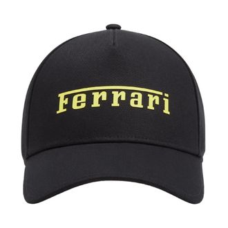Ferrari Caps, male, Black, Size: ONE SIZE Cotton Hat