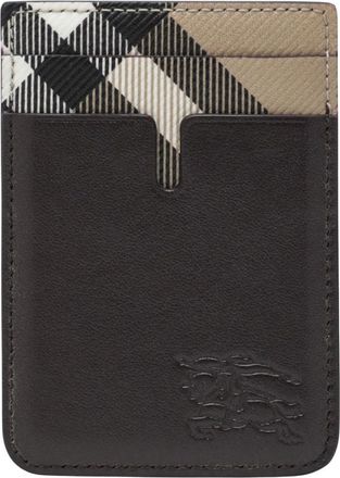 Burberry Portacarte Magnetico Pop con Motivo Check - - Accessories - Uomo - Multicolore - ONE SIZE