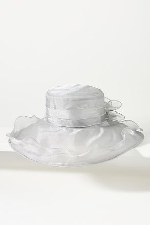 San Diego Hat Company Organza Wide-Brim Hat