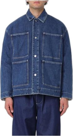 Sunnei Sunnei - 4-Pocket Over Denim Jacket - Heren - Jassen - Blauw - Maat: L Denim