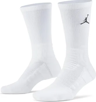 Nike Jordan Air Jordan Flight Crew Medium Stockings 1 Pack White SX5854-101