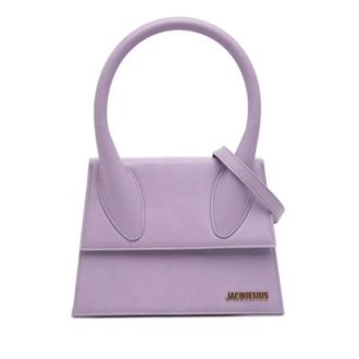 Jacquemus Pre-owned Mini Bags, female, Purple, Size: ONE SIZE Pre-owned Le Grand Chiquito