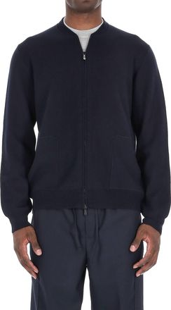 Drumohr Merino Wool Full Zip Sweater