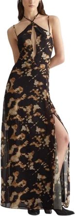 Liu Jo Maxi Jurk - Dames - Maxi kleedjes - Veelkleurig - 2XL - Kleedjes