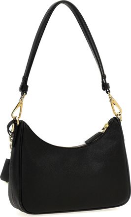 Prada Re-Edition Saffiano Leather Bag - Black