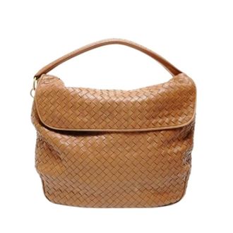 Bottega Veneta Pre-owned Shoulder Bags, female, Brown, Size: ONE SIZE Pre-owned Intrecciato Shoulder Bag