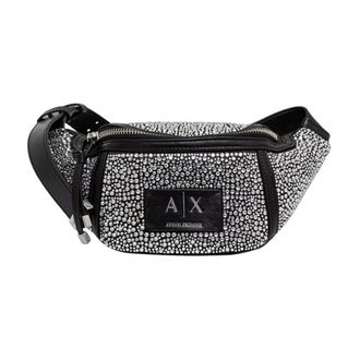 A|X Armani Exchange Alice Heuptas - Dames - Tassen - Zwart - Maat: ONE Size Leer