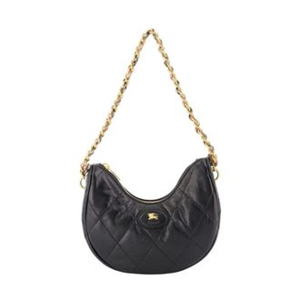 Burberry Bolso de Hombro Cadena Herradura - Bags - Mujer - Negro - ONE SIZE