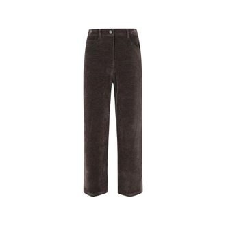 Low Classic Pantalones de Pana El&aacute;sticos Soft-Fit - Trousers - Mujer - Marr&oacute;n - M
