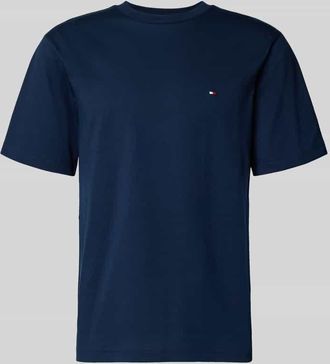 Tommy Hilfiger Relaxed Fit T-Shirt aus reiner Baumwolle in Marine, Gr&ouml;&szlig;e XXL