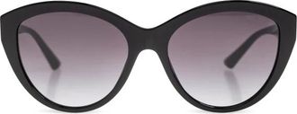 Jimmy Choo London Phantos Zonnebril - Dames - Zonnebrillen - Zwart - 55 MM - Accessoires
