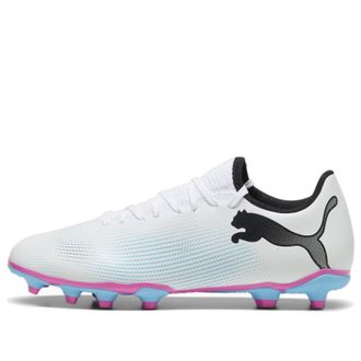 Puma Future 7 Play FG/AG White Black Pink 107723-01