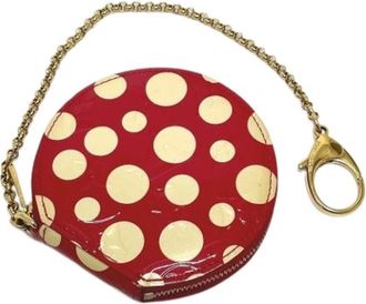 Louis Vuitton Pre-owned Wallets, female, Red, Size: ONE SIZE Pre-owned Canvas Wallet