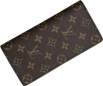 Louis Vuitton Monogram Brown Monogram Long Wallet (Bi-Fold) (Pre-Owned)