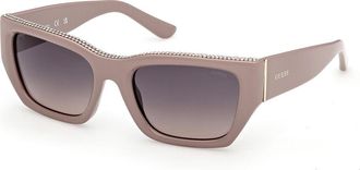 Guess GU00293 57B Womens Sunglasses Brown Size 55