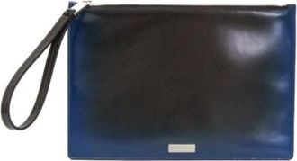 Ferragamo Pre-owned Clutches, female, Brown, Size: ONE SIZE Pre-owned Leather clutches