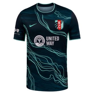 Nike Mens Croix Bethune Kansas City Current NWSL Replica Jersey in Grey | P35556H473KCCB-DOB