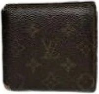 Louis Vuitton Pre-owned Wallets, female, Brown, Size: ONE SIZE Pre-owned Vintage Leather Wallet