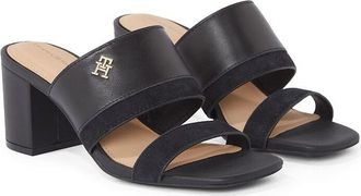 Tommy Hilfiger Muiltjes met hak, in leer