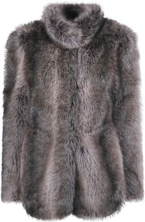 Frankie Shop Jacket Faux Fur Cinched Denia