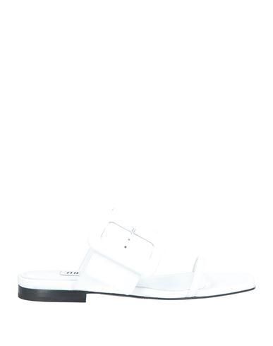 サンダル・ミュール THE ATTICO Women Sandals 250WSH00855 LBT040AA215 Beige Ester'' white sandal for Women | THE ATTICO®