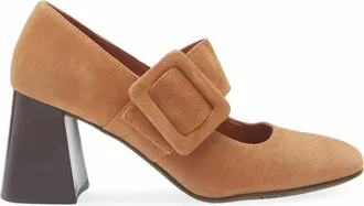 Chocolat Blu Womens Halle Pump In Brown Suede