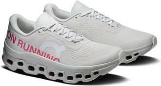 On Cloudmonster 1 Running Shoe in Silver/camellia at Nordstrom, Size 10.5