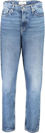 Calvin Klein Kleding - Dames - Slim Fit Jeans - Blauw - W25 L30 - Katoen - Jeans