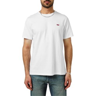 Levi's Heren Origineel Batwing Logo T-Shirt (Wit)