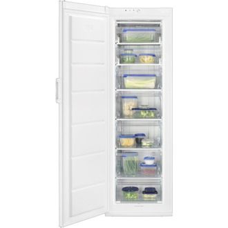 Zanussi Congelador Vertical Zanussi Zuan28fw 186x59.5cm Serie 20 Optispace Clase F