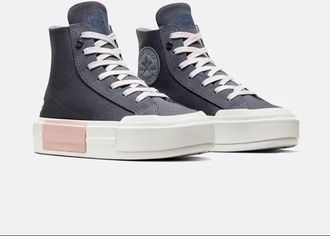 Converse Chuck Taylor All Star High Top Cruise Grey Pink A07974C