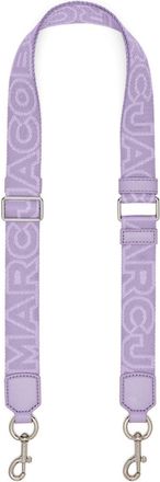 Marc Jacobs The Outline Logo strap - women - Polyester/Nylon - One Size - Purple
