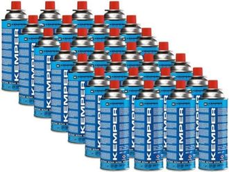 Kemper 28 Pezzi - Bomboletta Cartuccia A Gas Da 390 Ml Kemper