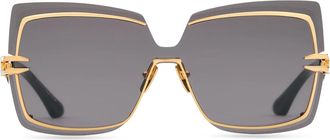 Dita Eyewear Brokyn - Yellow Gold Sunglasses