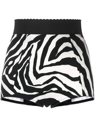 Dolce & Gabbana Shorts con stampa - Nero