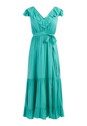 Izia Maxi jurk Dames turkoois