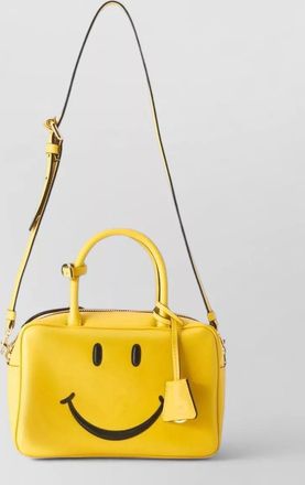 Moschino calf leather mini shoulder bag