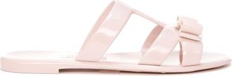 Ferragamo Womens Lylia Jelly Sandal In Pivoine