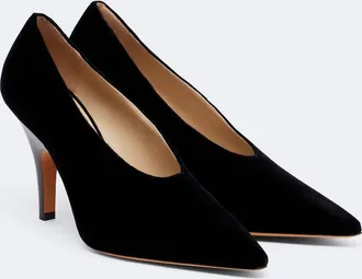 Le Monde Beryl Le Monde B&eacute;ryl Petra velvet pumps