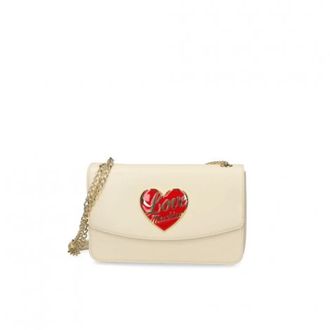 Love Moschino Cross Body Bags, female, Beige, Size: ONE SIZE Shoulder Bag