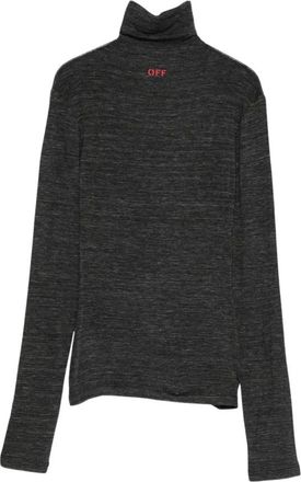 Off-white Turtlenecks, female, Black, XS, Turtleneck Jumper