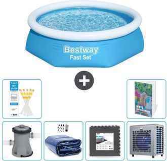 Bestway Piscina Bestway Fast Set Redonda - 244x61 Cm - 7-piezas S190