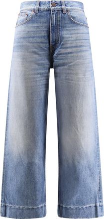 Chlo&eacute; Stone-Washed Denim Jeans-Donna