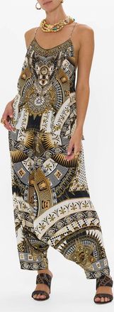 Camilla T Back Shoestring Top In Temples Of Dendara