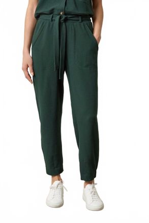 Lilla P Belted Pant In Spruce