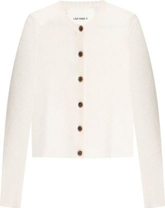 Lisa Yang Felicia button-fastening cashmere cardigan - women - Cashmere - 2 - White