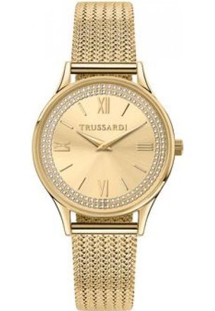 Trussardi Womens R2453152506 Ladies T-Star Watch - Gold - One Size