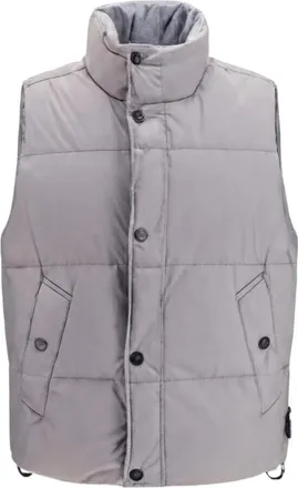 Stone Island Crinkle Reps NY Quilted Padded Gilet